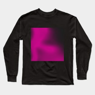 neon pink to black grade Long Sleeve T-Shirt